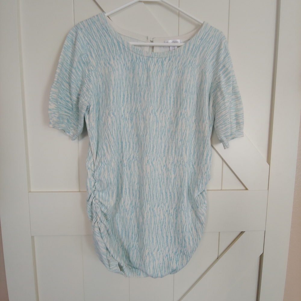 Motherhood Sweater Blouse Maternity XL Stretchy